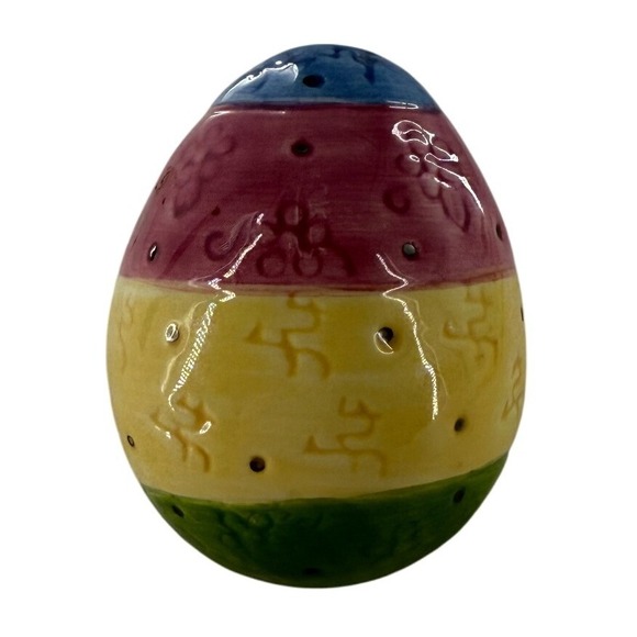 Nora Fleming Easter Egg Retired NF Signed Initials Embossed - Picture 1 of 3